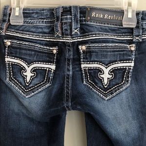 ROCK REVIVAL Boot Cut Jeans